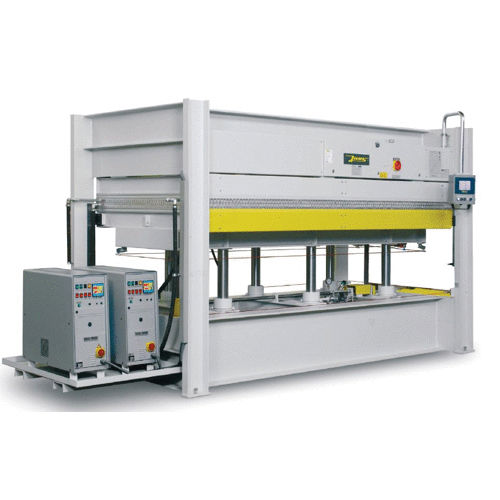 Presse hydraulique - HP Series - Gottfried Joos - à placage / pour l'industrie du bois / à plateaux chauffants