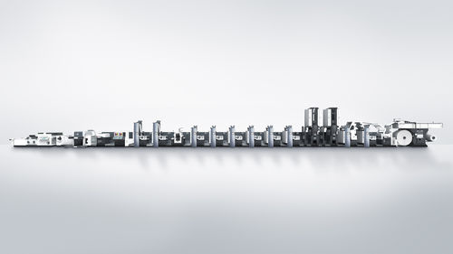 Presse flexographique en ligne - ICS series - Heidelberger Druckmaschinen AG - à 4 couleurs / pour cartons / pour emballage