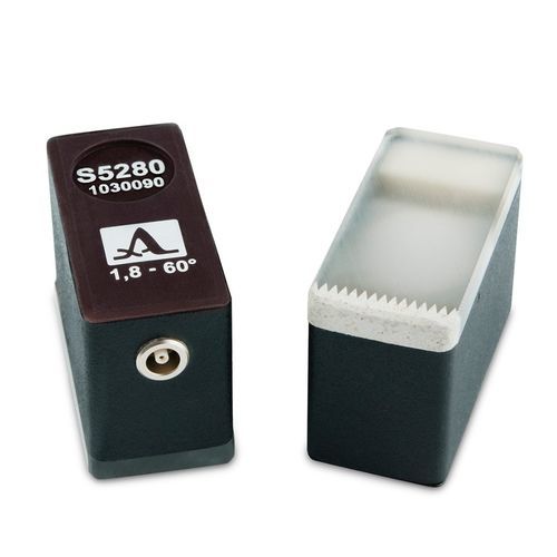 Transducteur à ultrasons à faisceaux inclinés - S5280- 1030090 - ACS-Solutions GmbH - piézoélectrique / d'ondes de cisaillement