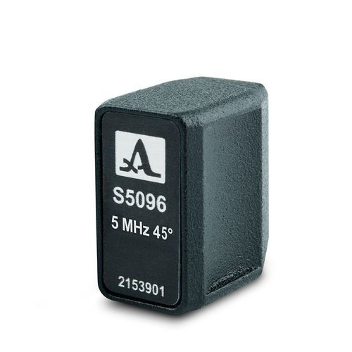 Transducteur à ultrasons à faisceaux inclinés - S5096 – 2153901 - ACS-Solutions GmbH - piézoélectrique / à double cristal / à onde longitudinal