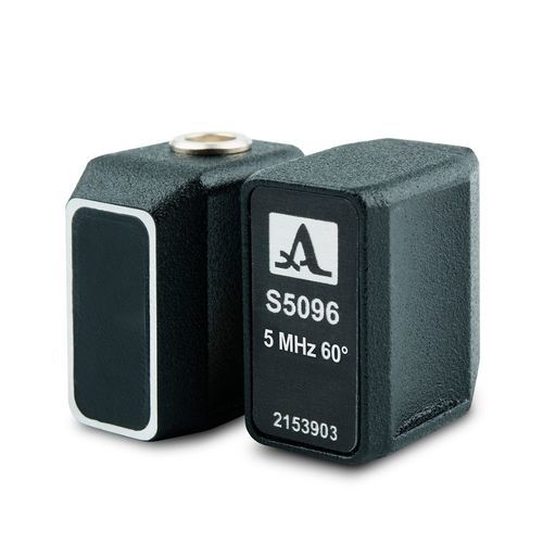 Transducteur à ultrasons à faisceaux inclinés - S5096 - 2153903 - ACS-Solutions GmbH - piézoélectrique / à faisceau / à double cristal
