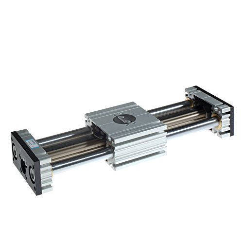 Unité de guidage à patin - J3 series - UNIVER Group - compacte / pour vérin pneumatique / pour vérin sans tige