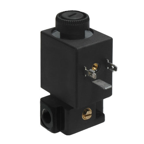 Distributeur pneumatique à clapet - AB series - UNIVER Group - actionné par solénoïde / 3/2 / 2/2 voies