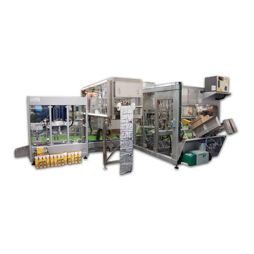 Ligne d'emballage complète pour bag in box - Bag-in-Box® - DS Smith - pour liquide / automatique / compacte