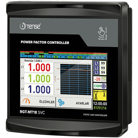 Contrôleur de facteur de puissance numérique - RGT-MT18 SVC - Tense Electronic