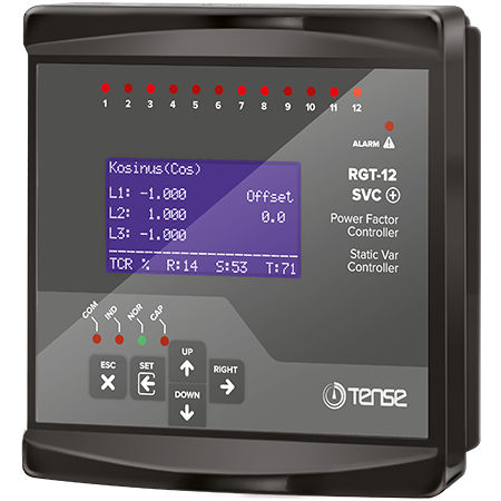 Contrôleur de facteur de puissance numérique - RGT-12SVC - Tense Electronic