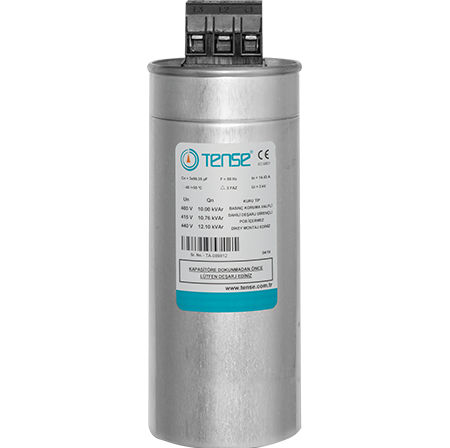 Condensateur à film de polypropylène - TTKB series - Tense Electronic - en aluminium / cylindrique / de correction de facteur de puissance