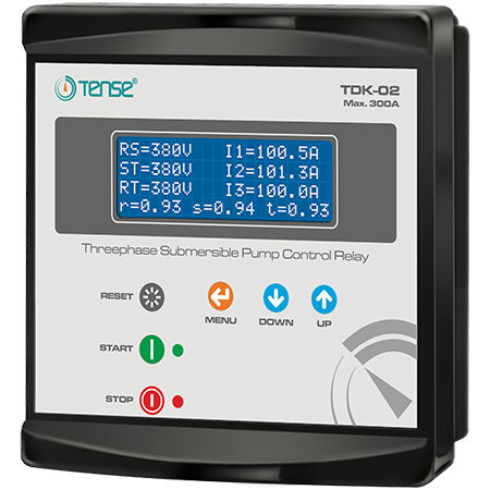 Relais de contrôle pour pompe - TDK-02 - Tense Electronic - de sous-tension / de surtension / de surintensité