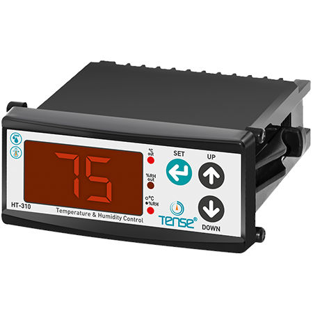 Contrôleur de température numérique - HT-310 - Tense Electronic - de chauffage / de refroidissement / monté sur panneau