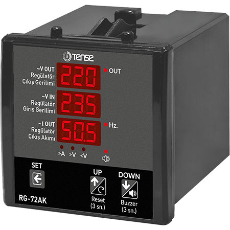 Voltmètre numérique - RG-72AK - Tense Electronic - stationnaire / AC
