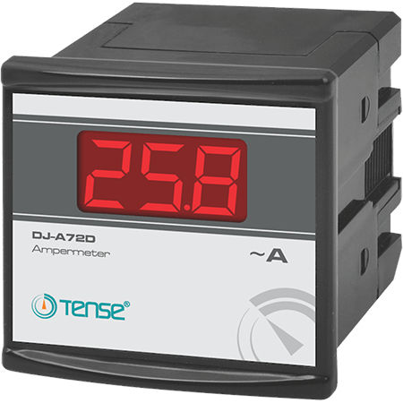 Ampèremètre AC - DJ-A72D - Tense Electronic - numérique / monté en panneau / pour applications industrielles