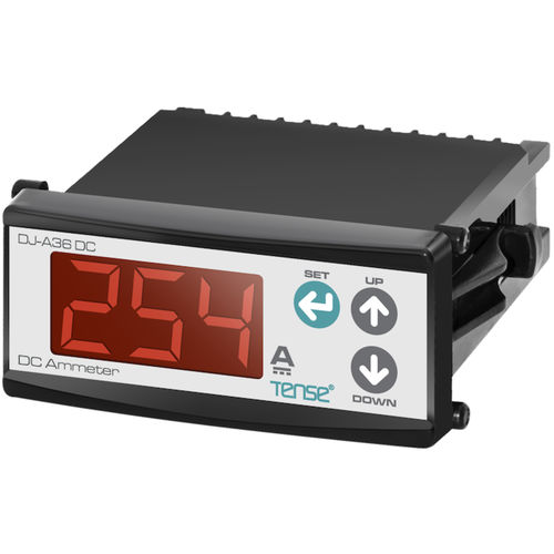 Ampèremètre numérique - DJ-A36DC - Tense Electronic - DC / monté en panneau / pour applications industrielles