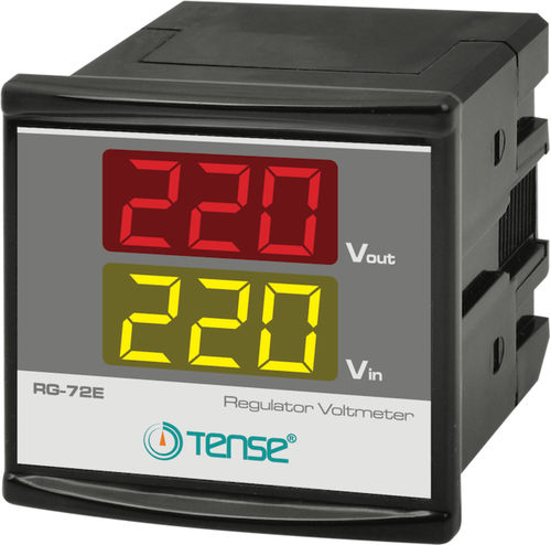 Voltmètre numérique - RG-72E - Tense Electronic - monté sur panneau / haute tension / avec régulateur