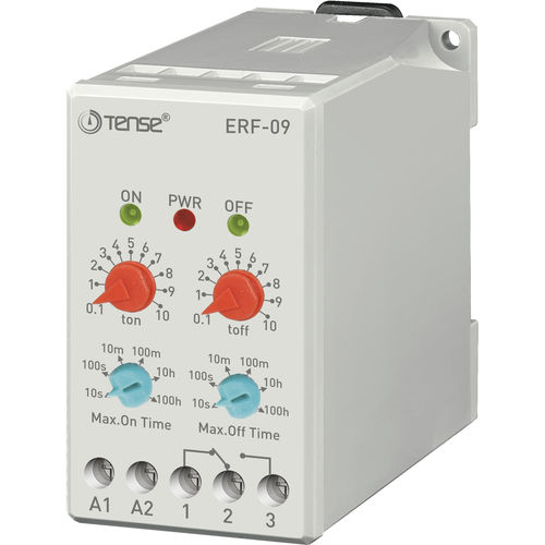 Temporisateur multifonction - ERF-09  - Tense Electronic - à éclat / sur rail DIN / pour montage sur panneau