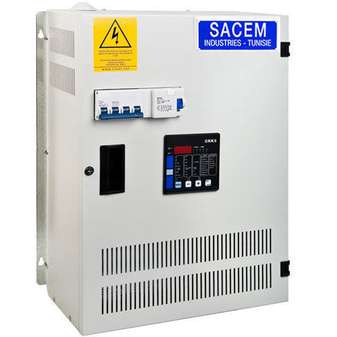 Batterie de condensateurs automatique - Sacem Industries - de facteur de puissance / murale
