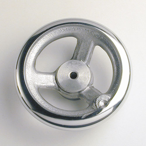 Volant Rond à 3 Rayons Diamètre 100 Mm - Pour Fraiseuse, Tour, Alésage 12 Mm, Avec Poignée Amovible