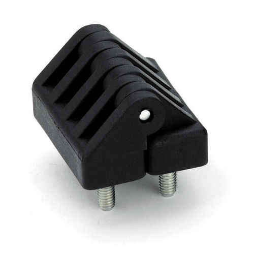 Charnière plate - 470055 K series - TECNODIN - en polyamide / à visser / 180°