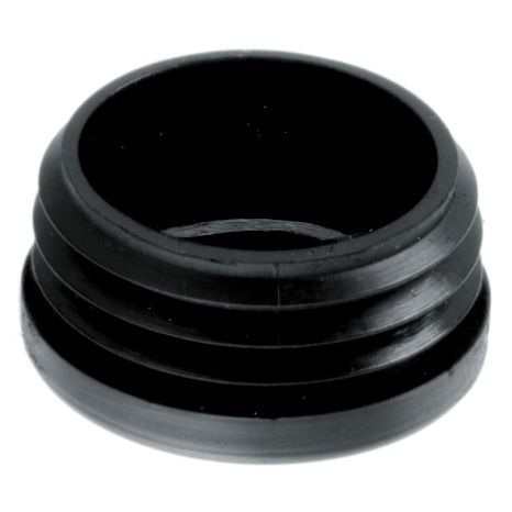 Insert à presser - 34000101 series - TECNODIN - en PE / rond / pour montage en extrémité de tubes rondes