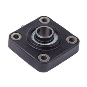 Palier à bride - 420030 series - TECNODIN - en laiton / en acier inox / en caoutchouc