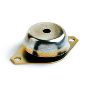 Support antivibratoire conique - 410031 series - TECNODIN - en élastomère / pour moteur / à semelle