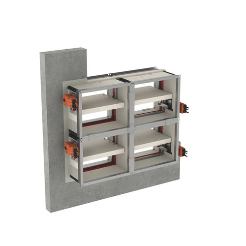 Clapet coupe-feu rectangulaire - CU2/B - Rf-t
