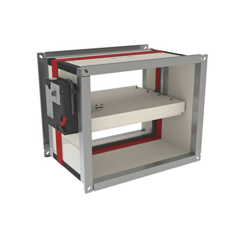 Clapet coupe-feu rectangulaire - CU4 - Rf-t