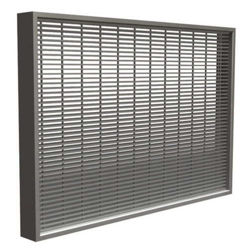 Grille de ventilation en métal - GE60-XL - Rf-t - résistante au feu / rectangulaire