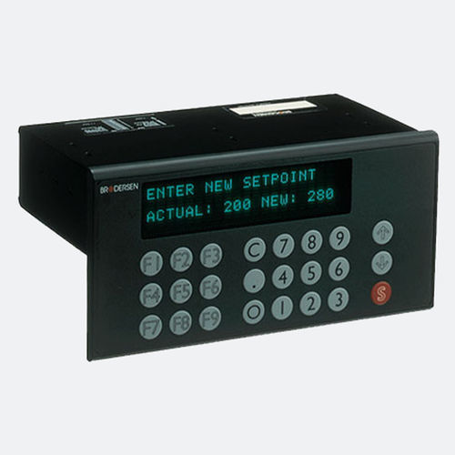 Terminal opérateur avec clavier - UCT series - Brodersen Controls - encastrable / 320 x 200 / LCD
