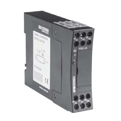 Convertisseur de signal analogique - PXC-10 - Brodersen Controls - sur rail DIN / à isolation galvanique