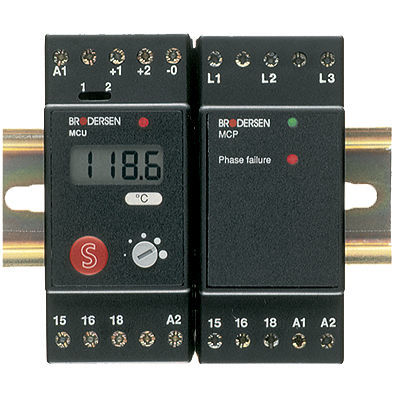 Relais de surveillance de tension - MCU-10 series - Brodersen Controls - de courant / de température / AC/DC