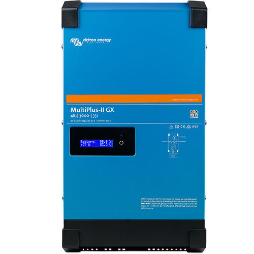 Chargeur/onduleur raccordé au réseau - MultiPlus-II GX - Victron Energy - hors réseau / parallèle / solaire