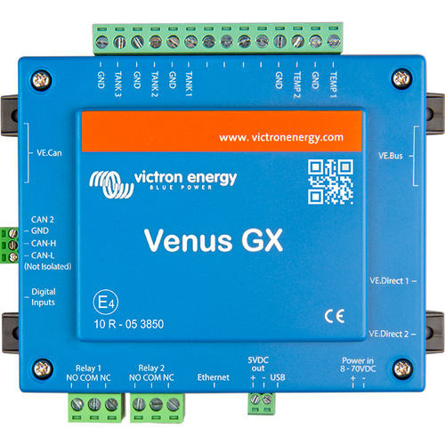 Module de surveillance pour panneaux - Venus GX - Victron Energy - Modbus / Ethernet / USB