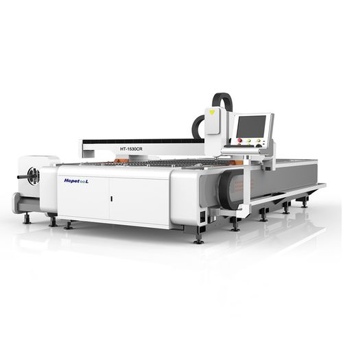 Machine de découpe laser à fibre - HT-1530CR - Jinan Hopetool CNC Equipment Co., Ltd. - pour métal / de tubes / de plaques