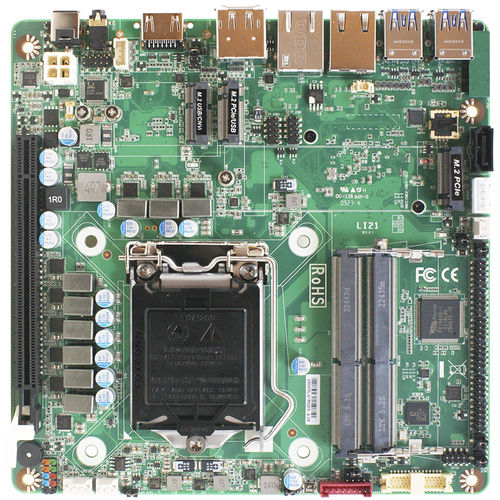 Carte mère mini-ITX - LI21-H420E - Jetway Information Co., Ltd. - 10e génération Intel® Core™ / Intel® Core™ 11ᵉ génération / Intel® H420E