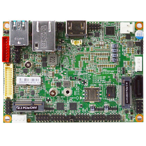 Carte mère Pico-ITX / 2.5" - PIC-ASL1 - Jetway Information Co., Ltd. - Intel® Atom™ x7213RE / Intel® / DDR5 SO-DIMM