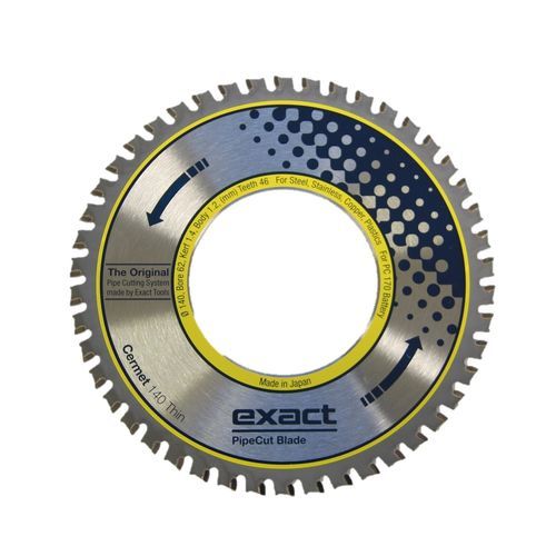 Lame de scie circulaire - Cermet 140 THIN - Exact Tools Oy - de tronçonnage / en cermet / pour acier inoxydable
