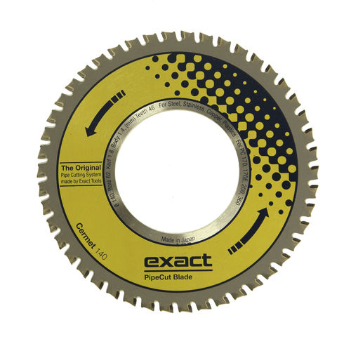 Lame de scie circulaire - Cermet 140 - Exact Tools Oy - en cermet / pour acier / pour métal