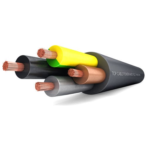 Câble électrique d'alimentation - POWERHARD PLUS YmVK mb - Top Cable - isolé / résistant aux flammes / résistant à l'eau