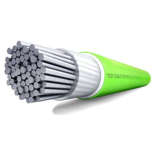 Câble électrique d'alimentation - TOXFREE ZH RZ1 (AS) AL - Top Cable - résistant aux flammes / multibrin / en aluminium