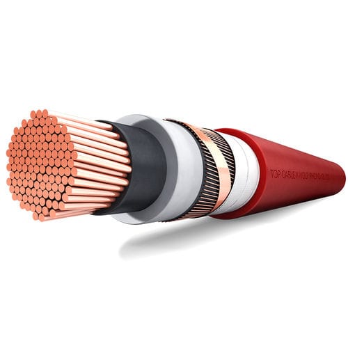 Câble électrique d'alimentation - X-VOLT RHZ1 Cu / OL / 2OL - Top Cable - multibrin / en cuivre / souterrain