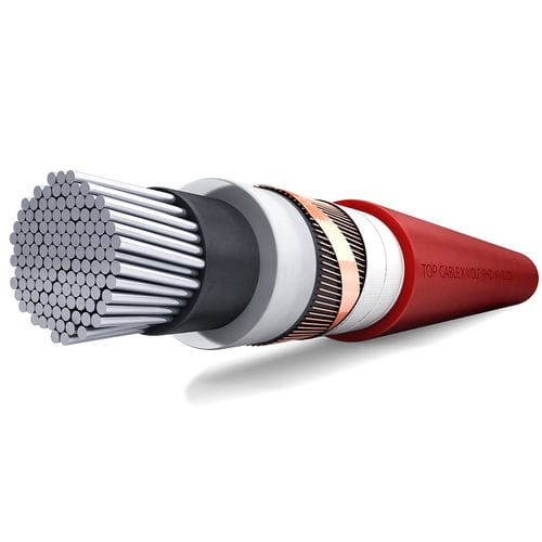 Câble électrique d'alimentation - X-VOLT RHZ1 AL / OL / 2OL - Top Cable - multibrin / en aluminium / souterrain