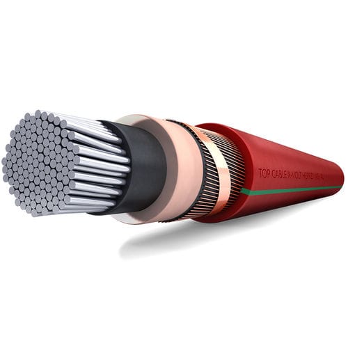 Câble électrique d'alimentation - X-VOLT HEPRZ1 (AS) AL - Top Cable - isolé / non propagation de la flamme / résistant aux flammes