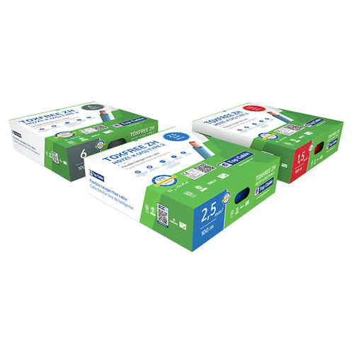 Câble électrique d'alimentation - TOXFREE ZH ES05Z1-K & H07Z1-K (AS)  - Top Cable - non propagation de la flamme / à résistance chimique / pour la distribution électrique
