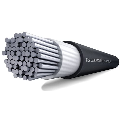 Câble électrique d'alimentation - TOXFREE ZH XZ1 (S) AL - Top Cable - isolé / non propagation de la flamme / en aluminium
