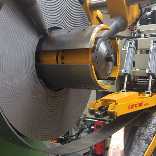 Ligne d'alimentation de presse pour procédé de découpage fin - Elma machine - de grande épaisseur