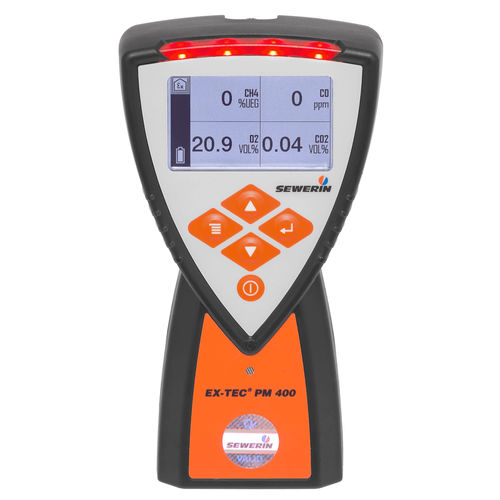 Détecteur de gaz - EX-TEC® PM 400 - Hermann Sewerin GmbH - de calibration / compact / mobile