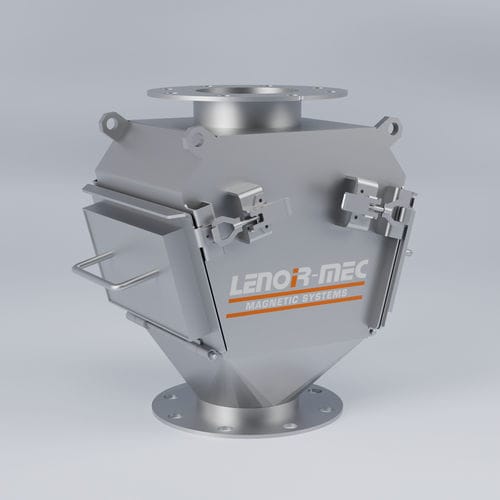 Séparateur de métaux - SPM - Lenoir-Mec - magnétique à plaque / pour l'industrie agroalimentaire / à nettoyage facile