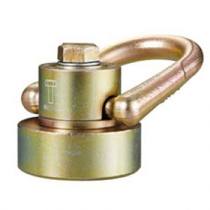 Ancrage antichute en acier zingué - N-8232100W - YOKE INDUSTRIAL CORP - pour acier