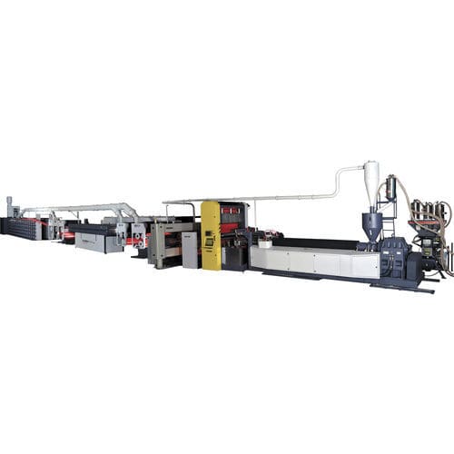 Ligne d'extrusion 3 couches - duotec series - Lohia Corp Limited - de bande / pour thermoplastiques / pour R&D