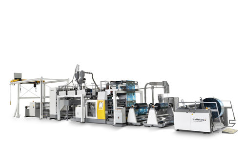 Ligne d'extrusion de revêtement - lamicoat series - Lohia Corp Limited - pour PP / pour HDPE / pour LDPE